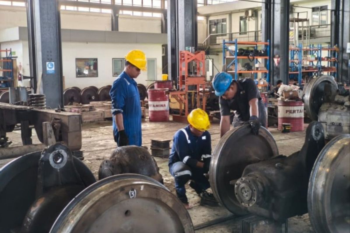 Balai Yasa Pulubrayan Berusia 111 Tahun, KAI Sumut Berhasil Servis Berat 129 Unit Armada di Semeter I 2026