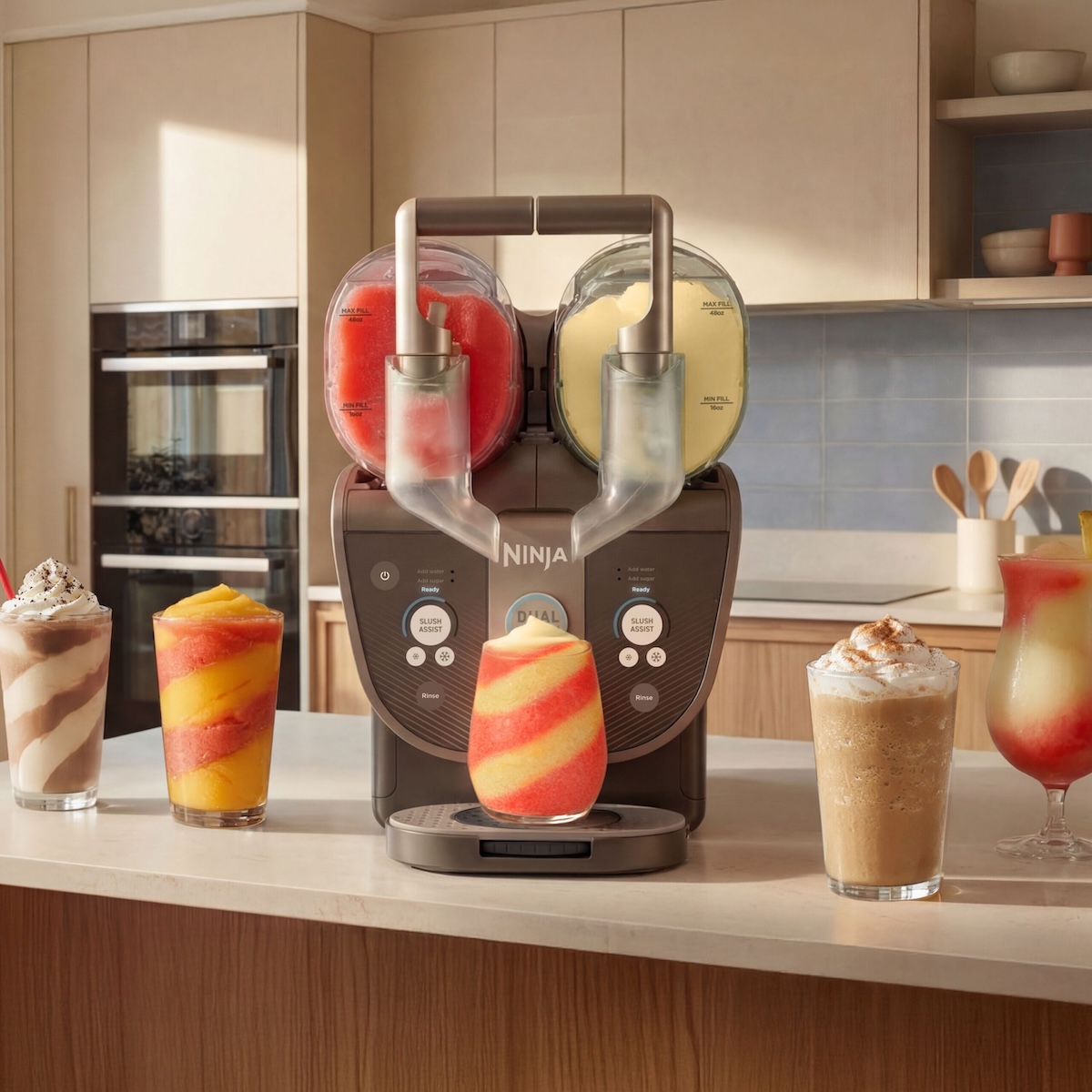 Review Ninja Slushi Twist: Mesin Slushie Dua Wadah Ini Selamatkan Saya dari Gelombang Panas New York