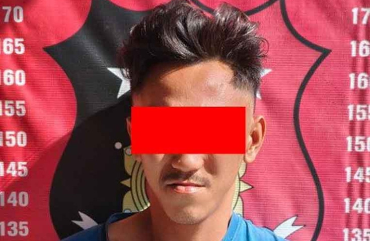 Tekab 308 Polres Pesisir Barat Tangkap Pencuri Handphone Pekerja Bangunan Hotel, Pelaku Berinisial IE