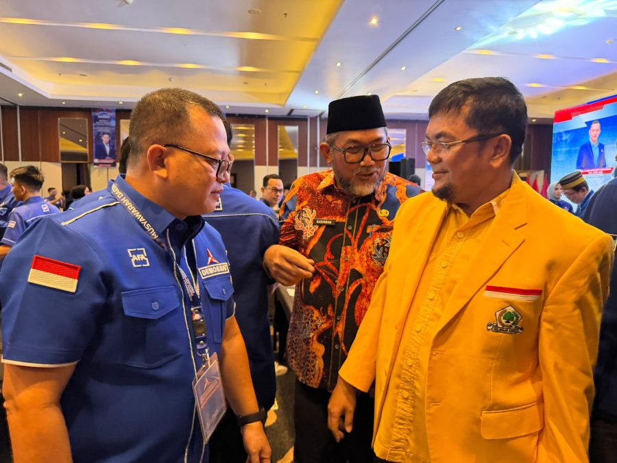 Sekretaris Golkar Jambi Ivan Wirata Hadiri Musda V Demokrat, Tegaskan Pentingnya Kolaborasi Antarpartai
