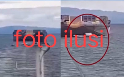 Kapal Nelayan Sungailiat Kembali Ditabrak Tugboat Tarik Tongkang di Perairan Bangka, 2 Orang Masih Hilang