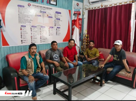 Pengurus IJS Majene Sambangi DPP di Mamuju Jelang HUT Pertama, Bahas Konsolidasi Organisasi