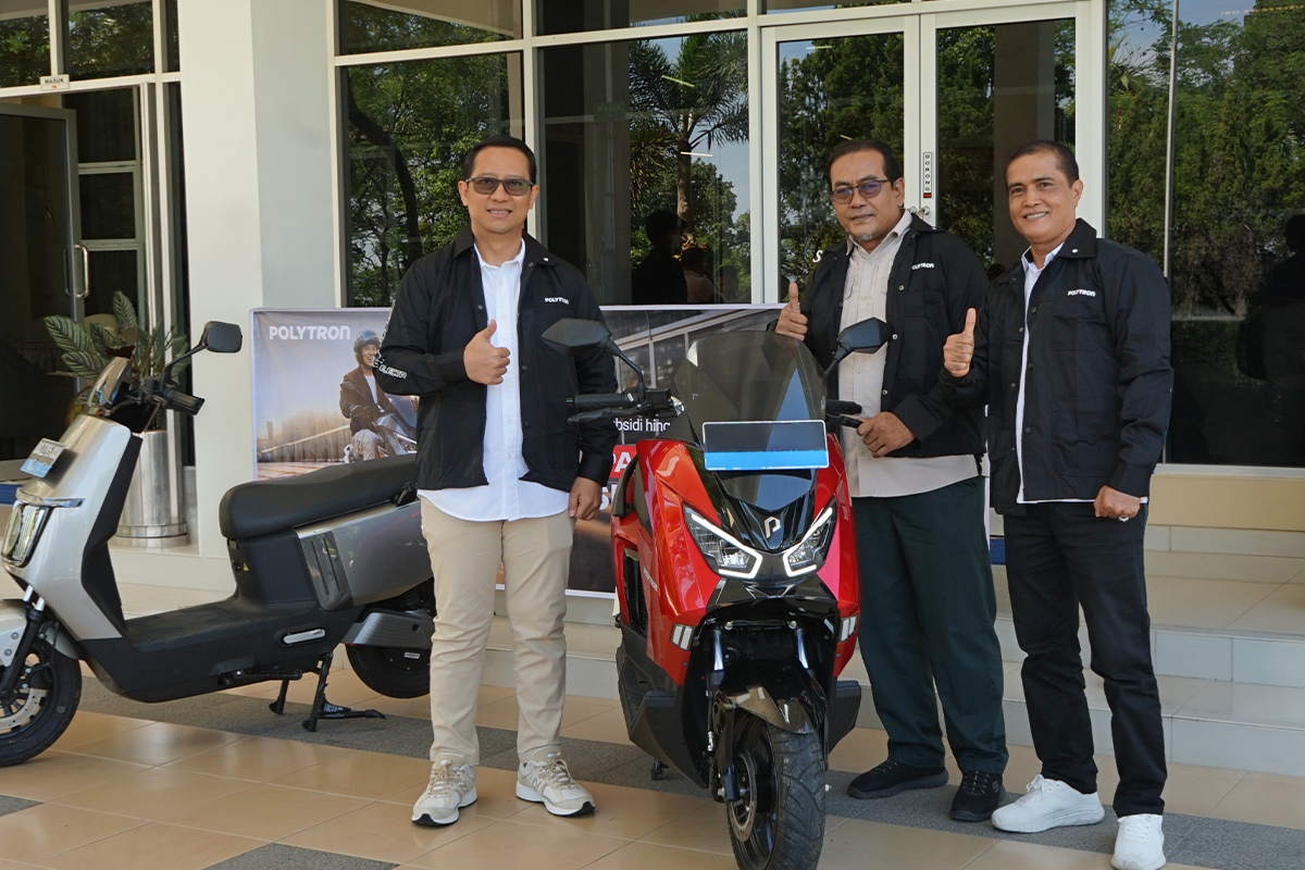 Polytron FOX 350 Jadi Motor Operasional PT Semen Padang, 72 Unit Dikerahkan di Area Pabrik