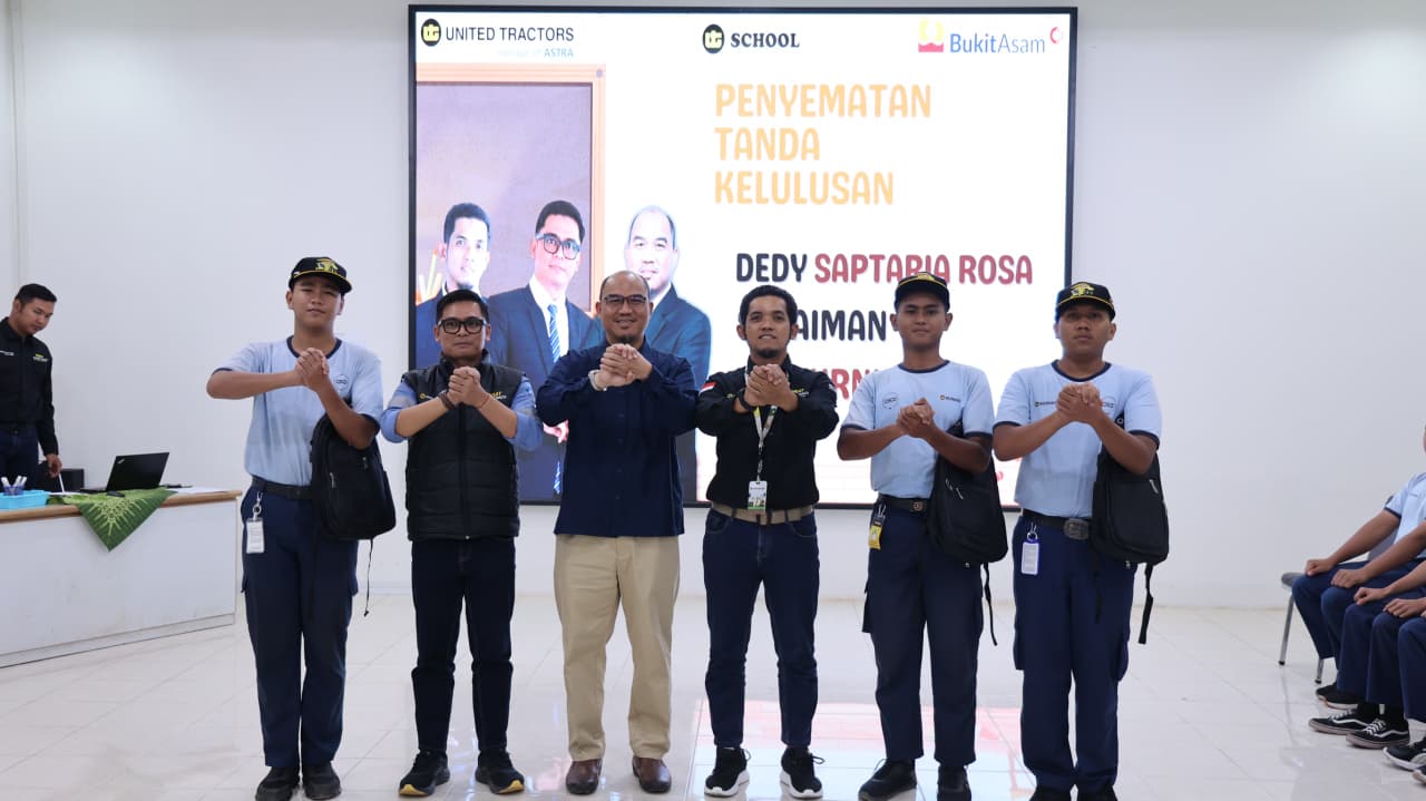 Luluskan 19 Mekanik Muda dari Tanjung Enim, PT Bukit Asam Siapkan Tenja Kerja Industri