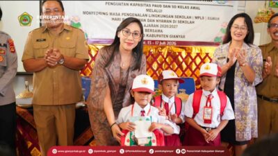 Bunda PAUD Gianyar Pantau Langsung MPLS di Dua Sekolah, Pastikan Transisi TK ke SD Berjalan Ramah Anak