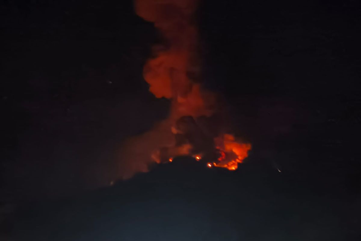 BPBD Sitaro Imbau Warga Sekitar Aliran Kali Berhulu Gunung Karangetang Tingkatkan Kewaspadaan Usai Erupsi