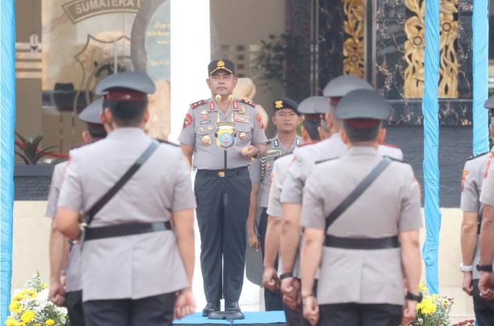 24 Pejabat Utama dan Kapolres Jajaran Polda Sumut Dirotasi, Kapolda Minta Nihil Pelanggaran