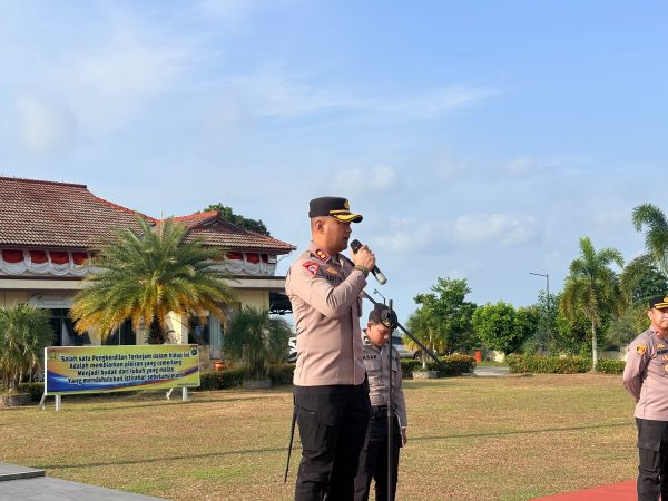 Pamit dari Polres Bangka Barat, AKBP Pradana Aditya Nugraha Minta Anggota Tetap Jaga Integritas