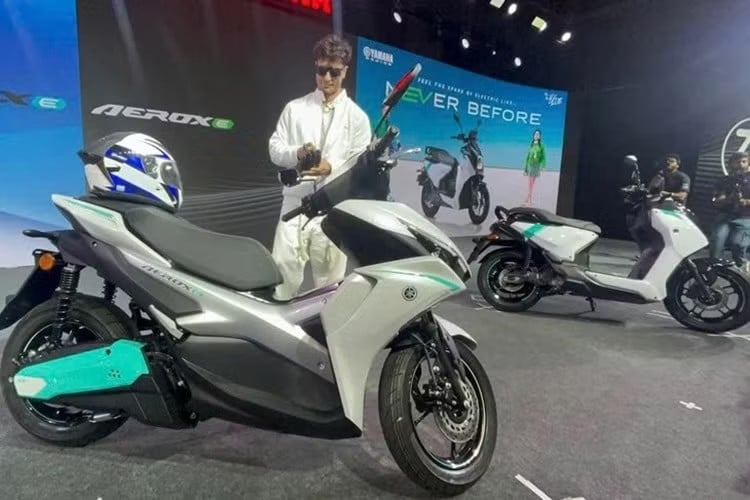 Yamaha NVX 155 E Aerox Listrik Resmi Meluncur di India, Nasib ke Indonesia Masih Misteri
