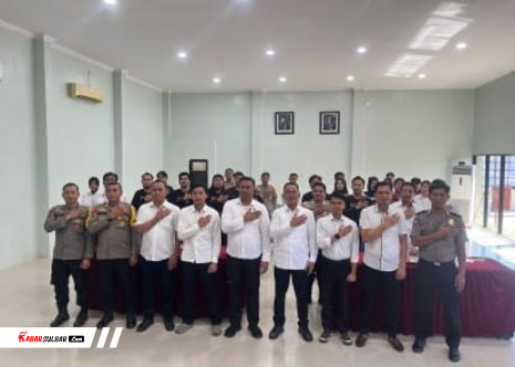 Dirreskrimum Polda Sulbar Inspeksi Kesiapan URC Polresta Mamuju, Ingatkan Bahaya Radikalisme dan Kekerasan Anak