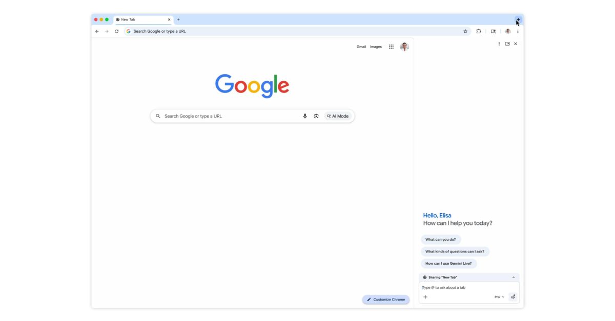 Gemini di Chrome Resmi Hadir di Inggris untuk Desktop, Bisa Bantu Ringkas Halaman dan Atur Jadwal
