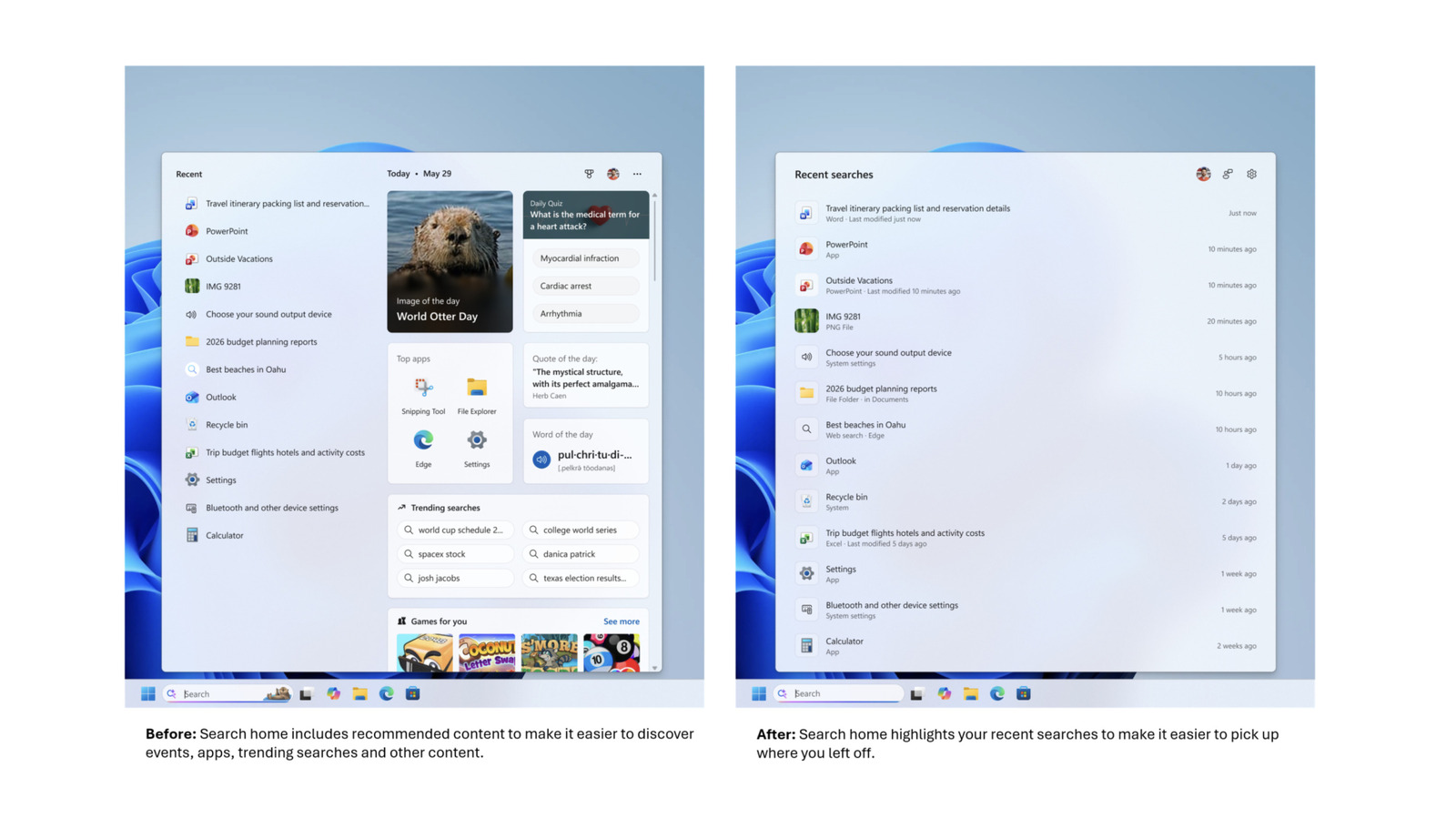 Windows 11 Search Box Makin Rapi, Iklan Produk di Hasil Pencarian Dihapus