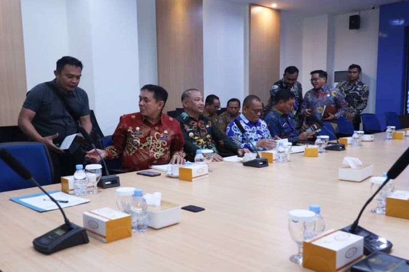Bupati Barito Timur Paparkan Kesiapan Bentuk BNN ke Kepala BNN RI, Siapkan Gedung dan Lahan Hibah