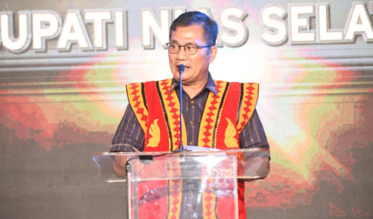 Anggota DPRD Sumut Berkat Laoli Minta Pemprov Jangan Efisiensi Anggaran Budaya di PRSU ke-50, Nias Selatan Tampilkan Hombo Batu