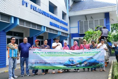 Pelindo Regional 2 Panjang Tanam 250 Bibit Pohon di Area Pelabuhan, Target Serap Emisi Karbon Terukur