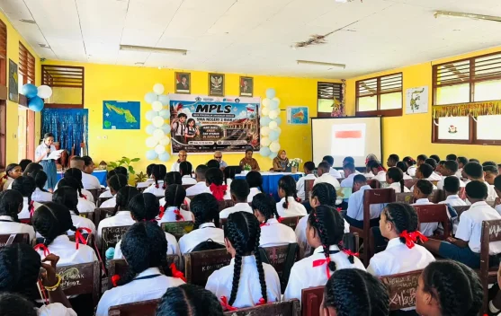 142 Siswa Baru SMA Negeri 2 Biak Numfor Ikuti MPLS Tiga Hari, Digembleng Karakter oleh Polisi hingga Basarnas