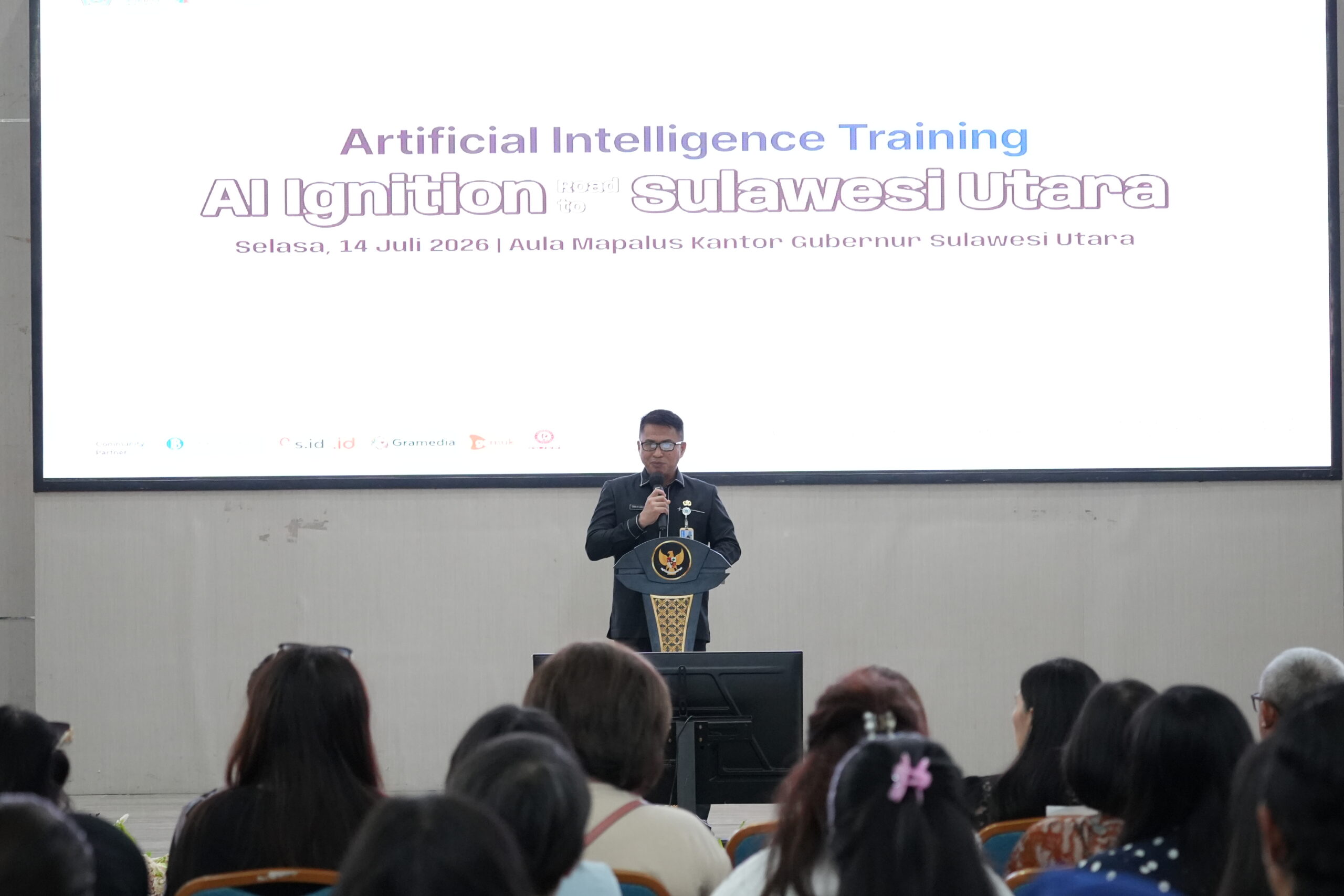 Sekprov Sulut Tahlis Gallang Buka AI Ignition Program 2026, Targetkan Generasi Digital Tembus Pasar Asia