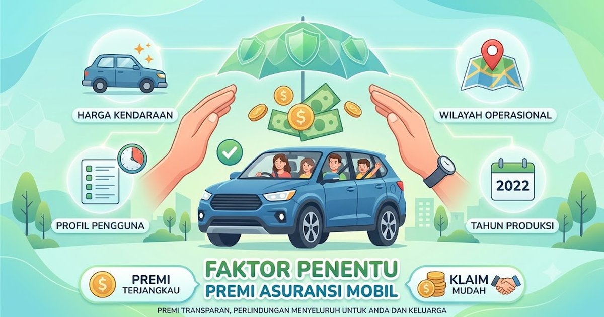 Bukan BI Rate, Ini Faktor yang Benar-benar Tentukan Mahal-Murahnya Premi Asuransi Mobil