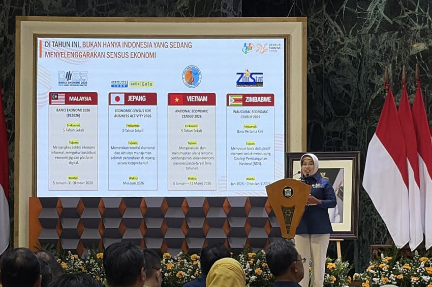 Indonesia, Malaysia, Jepang, hingga Zimbabwe Serempak Gelar Sensus Ekonomi 2026, BPS: Ini Gerakan Global