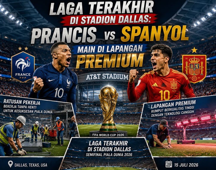 DJ Chuy Salazar Jadi Pengatur Atmosfer Semifinal Piala Dunia 2026 di Stadion Dallas