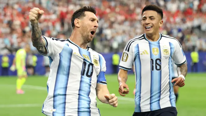 Argentina Vs Inggris di Semifinal Piala Dunia 2026: Messi Masih Memimpin Top Skor Usai Hattrick Pembuka