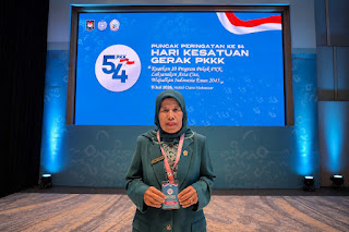 Dua Kader PKK Payakumbuh Raih Penghargaan Nasional di Makassar, Satu Terima Pin Emas Adhi Bhakti Utama