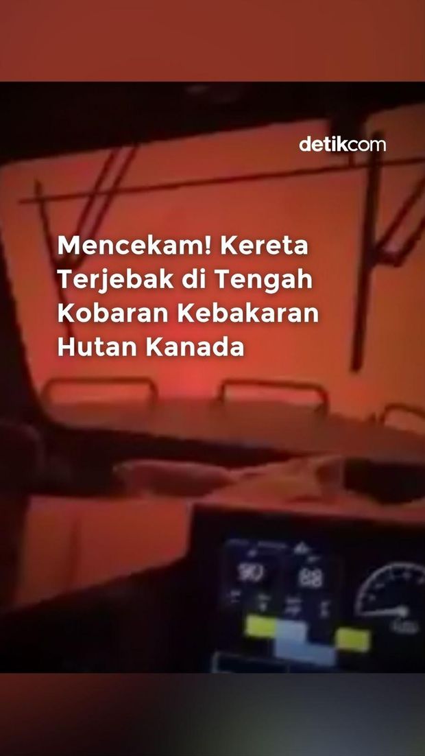 Kecelakaan Kereta di Kanada Akibat Tabrakan Lokomotif Saat Evakuasi Kebakaran Hutan
