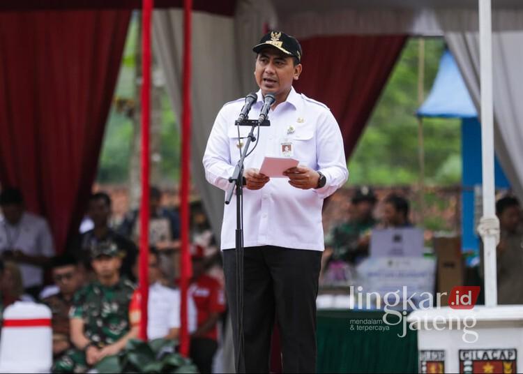 Wagub Jateng Taj Yasin Buka TMMD Reguler ke-129 di Cilacap, Fokus Bangun Jalan Ekonomi di Desa Terpencil