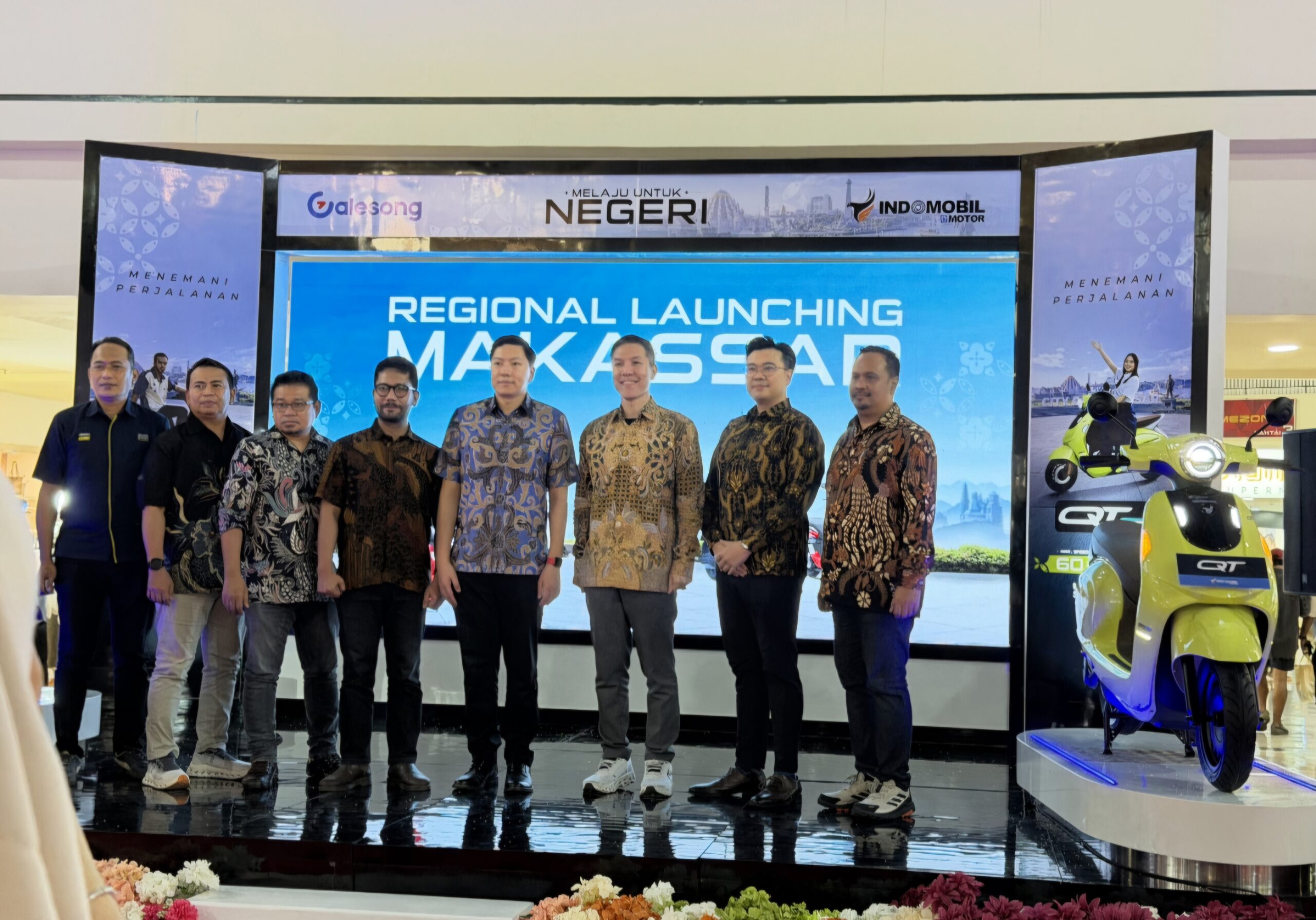 Indomobil eMotor QT Series dan Tyranno X Resmi Meluncur di Makassar, Target Pasar Indonesia Timur