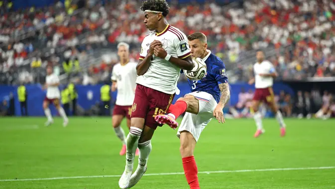 Penalti Kontroversial Lamine Yamal Bawa Spanyol Ungguli Prancis 1-0 di Babak Pertama Semifinal Piala Dunia 2026