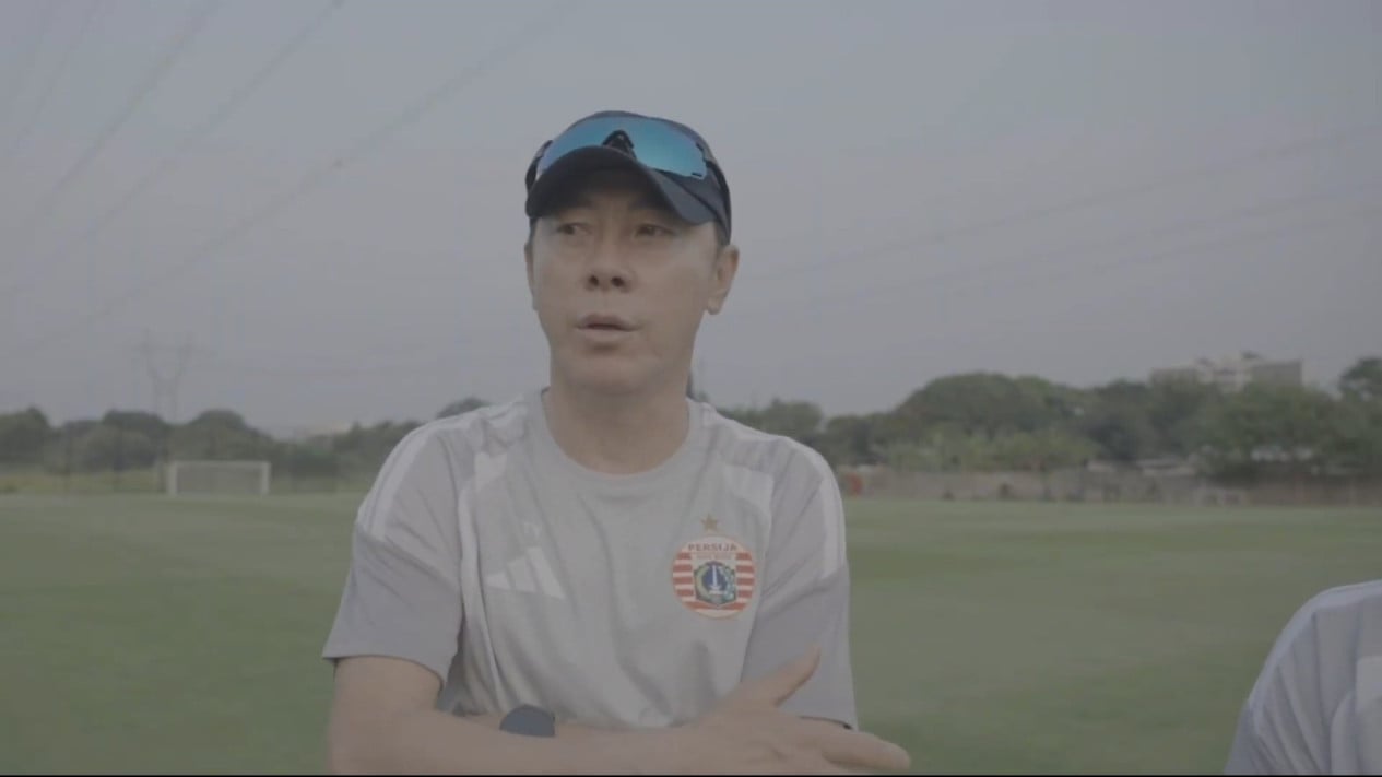 Shin Tae-yong Pimpin Latihan Perdana Persija, Fokus Kenali Pemain dan Pulihkan Fisik
