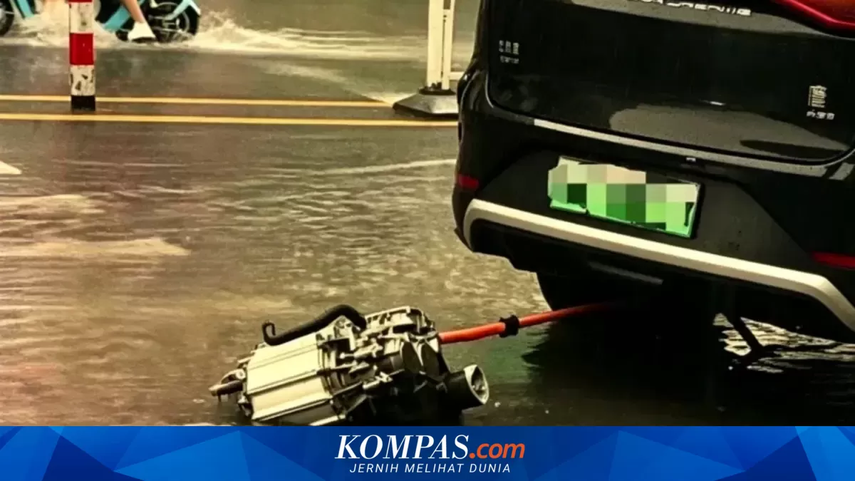 BYD Tang di China Kehilangan Komponen Besar saat Terjang Banjir, Belum Diketahui Penyebabnya