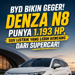 Denza N8 EV Meluncur dengan Tenaga 1.193 HP, SUV Listrik BYD Ini Lebih Kencang dari Ferrari F80