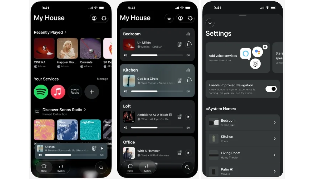 Update Aplikasi Sonos Akhirnya Hadirkan Navigasi Tab dan Volume Slider Dinamis, Rollout Bertahap Dua Minggu