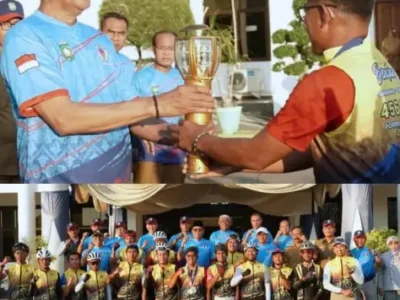 Kirab Obor PORPROV XII NTB 2026 Tiba di Sumbawa, Bupati Jarot Sebut Pesertanya Pejuang Olahraga