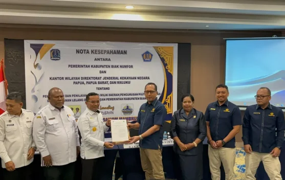 Pemkab Biak Numfor Gandeng DJKN Optimalkan Pengelolaan Aset Daerah, Targetkan Piutang Lunas