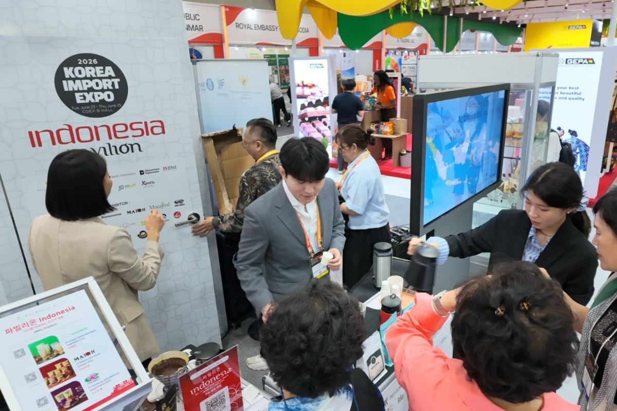 Produk Pangan Indonesia Raup Potensi Ekspor Rp34,58 Miliar di Korea, Kopi hingga Keripik Kentang Paling Laris