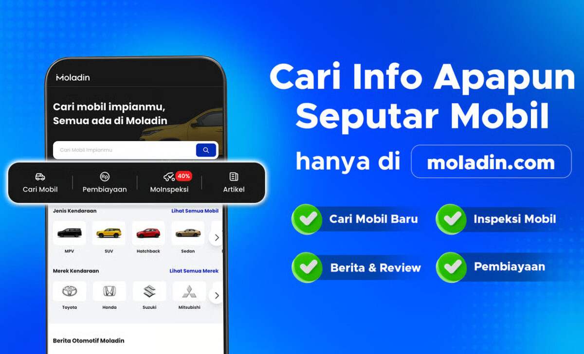Moladin Luncurkan Platform Mobil Baru, Akses 476 Model dari 60 Merek dalam Satu Ekosistem Digital
