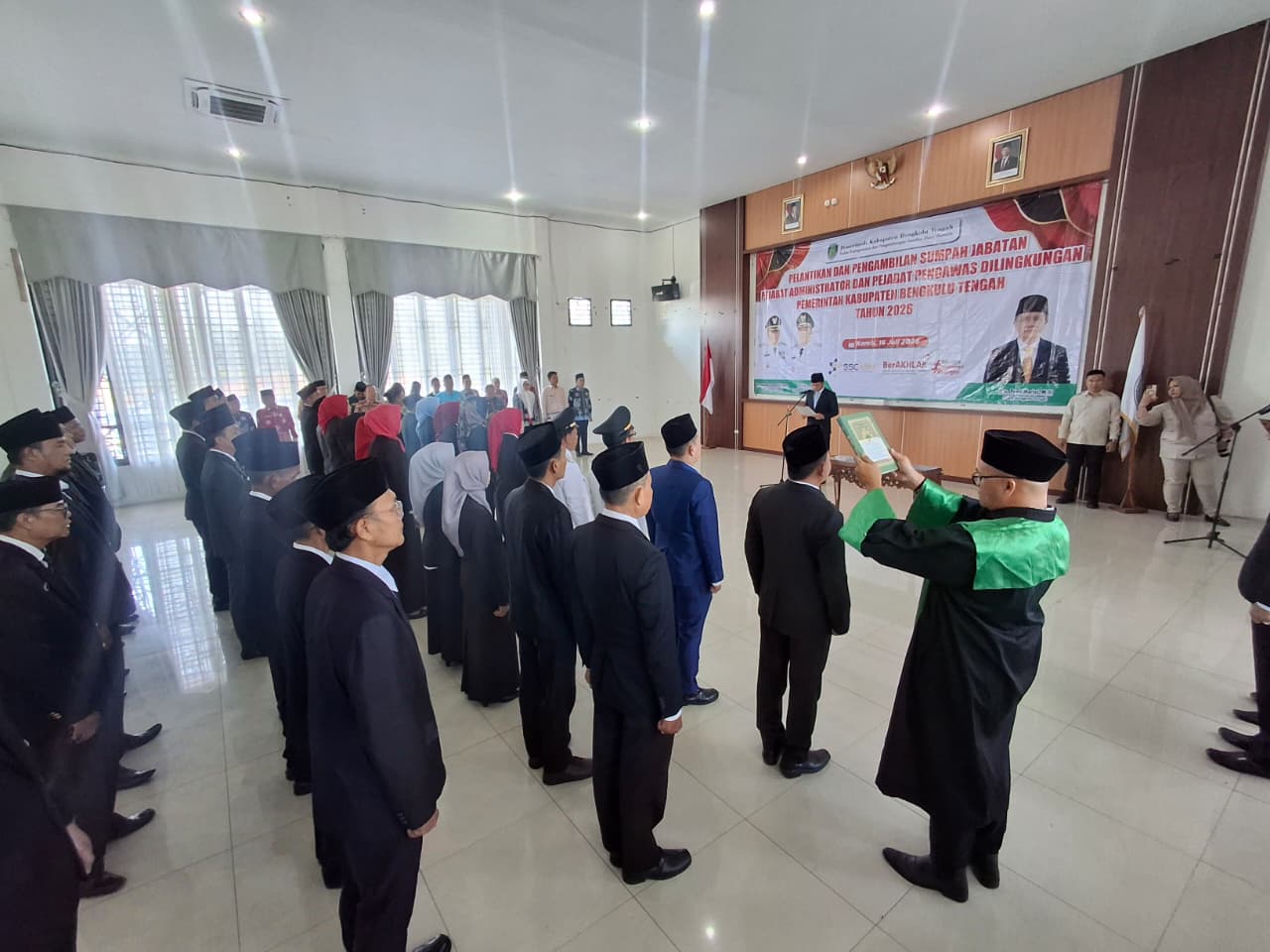 39 Pejabat Eselon III dan IV Dilantik Sekda Bengkulu Tengah, 7 Jabatan Strategis Terisi Definitif Termasuk Camat dan Direktur RSUD