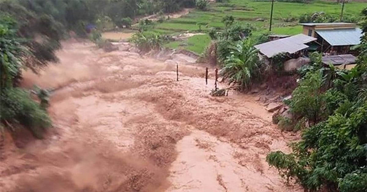 BMKG Keluarkan Peringatan Darurat Banjir Bandang dan Longsor untuk Dien Bien dan Lao Cai, 16 Juli 2026