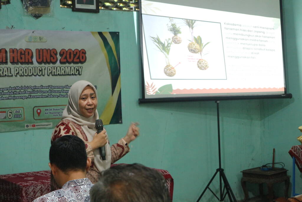 Ibu-ibu di Mojosongo Solo Dilatih Olah TOGA Jadi Produk Herbal Bernilai Jual, Ini Caranya