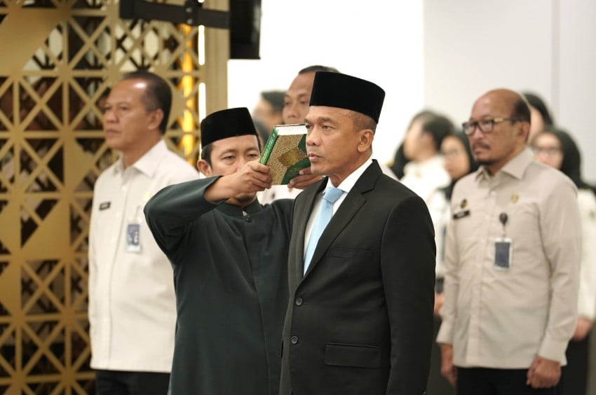Menteri Agus Andrianto Lantik Rudi Setiawan sebagai Irjen Kementerian Imipas, Penguatan Pengawasan Internal