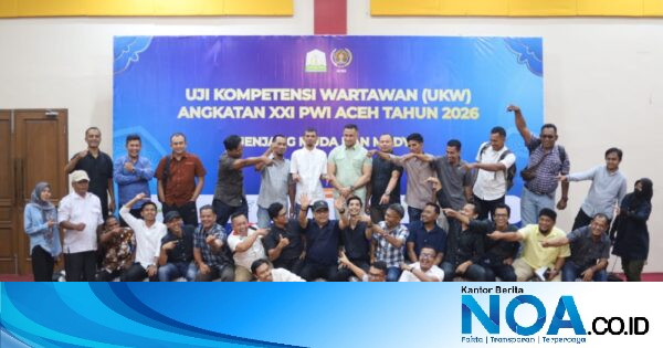 UKW PWI Aceh Angkatan XXI Hasilkan 35 Wartawan Kompeten, Jenjang Muda dan Madya Bertambah