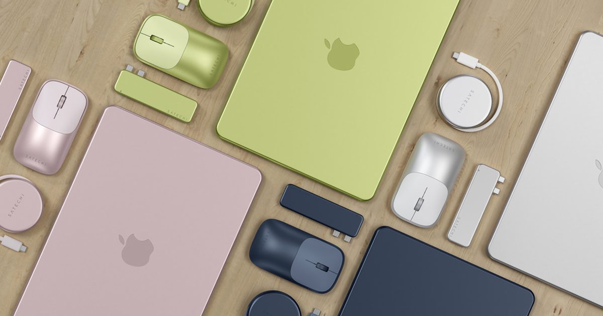 Satechi Rilis Aksesoris MacBook Neo Warna-Warni: Hub USB-C, Mouse, Mulai Rp 700 Ribuan