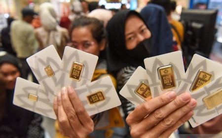 Harga Emas Antam Anjlok Rp27.000 per Gram, Buyback Ikut Terkoreksi ke Rp2,3 Juta