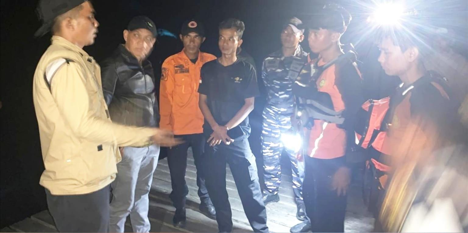 Potongan Tubuh Pria Ditemukan Mengapung di Perairan Jemaja Timur, Tim Gabungan Gagal Evakuasi Malam Hari