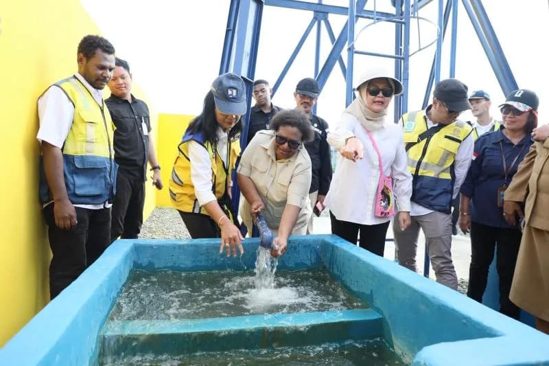 Wamendagri Ribka Haluk Tinjau Proyek Infrastruktur di Jayapura dan Keerom, Tekan Pembangunan Berdampak Langsung ke Petani