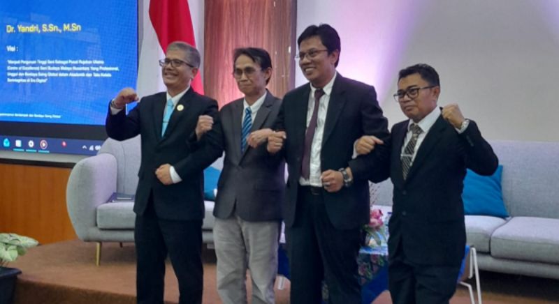 Empat Bakal Calon Rektor ISI Padang Panjang Paparkan Visi Misi, Siap Bawa Kampus Seni Bersaing di Level Global