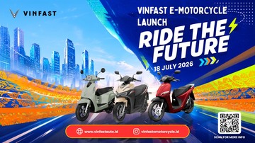 VinFast Luncurkan Tiga Motor Listrik di Indonesia 18 Juli 2026, Sediakan Sesi Test Ride