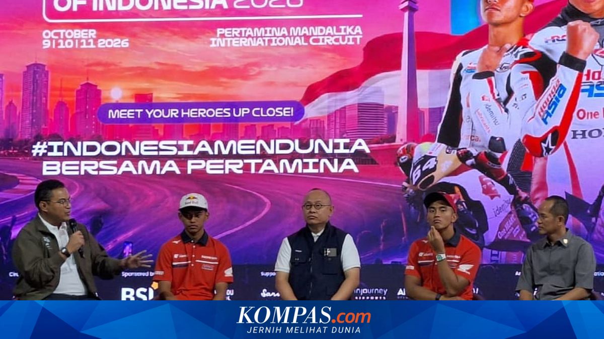 ITDC Targetkan 150.000 Penonton MotoGP Mandalika 2026, Dua Pembalap Indonesia Jadi Magnet Utama